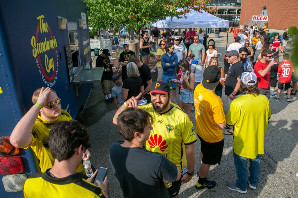 Pittsburgh Riverhounds SC Tailgate Zone - Fans