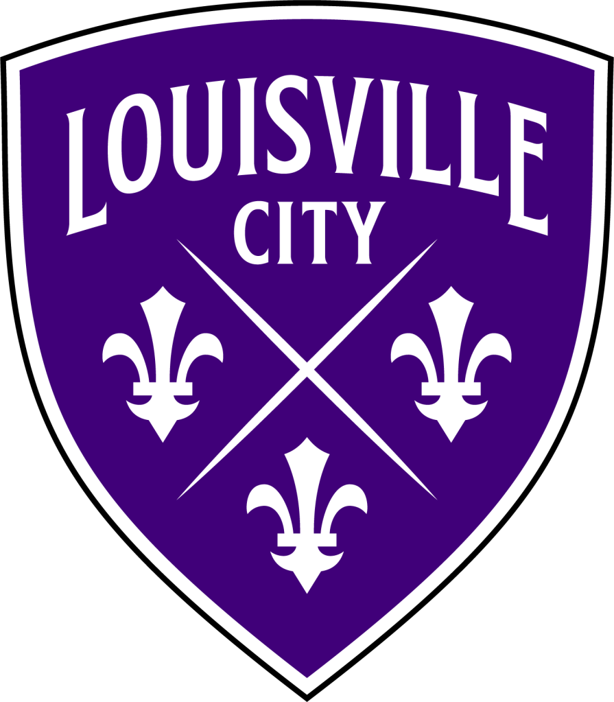 Louisville City FC logo - USL - Pittsburgh Riverhounds SC Promotions Schedule 
