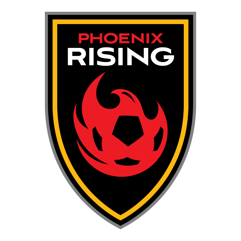 Phoenix Rising FC logo - USL - Pittsburgh Riverhounds SC Promotions Schedule