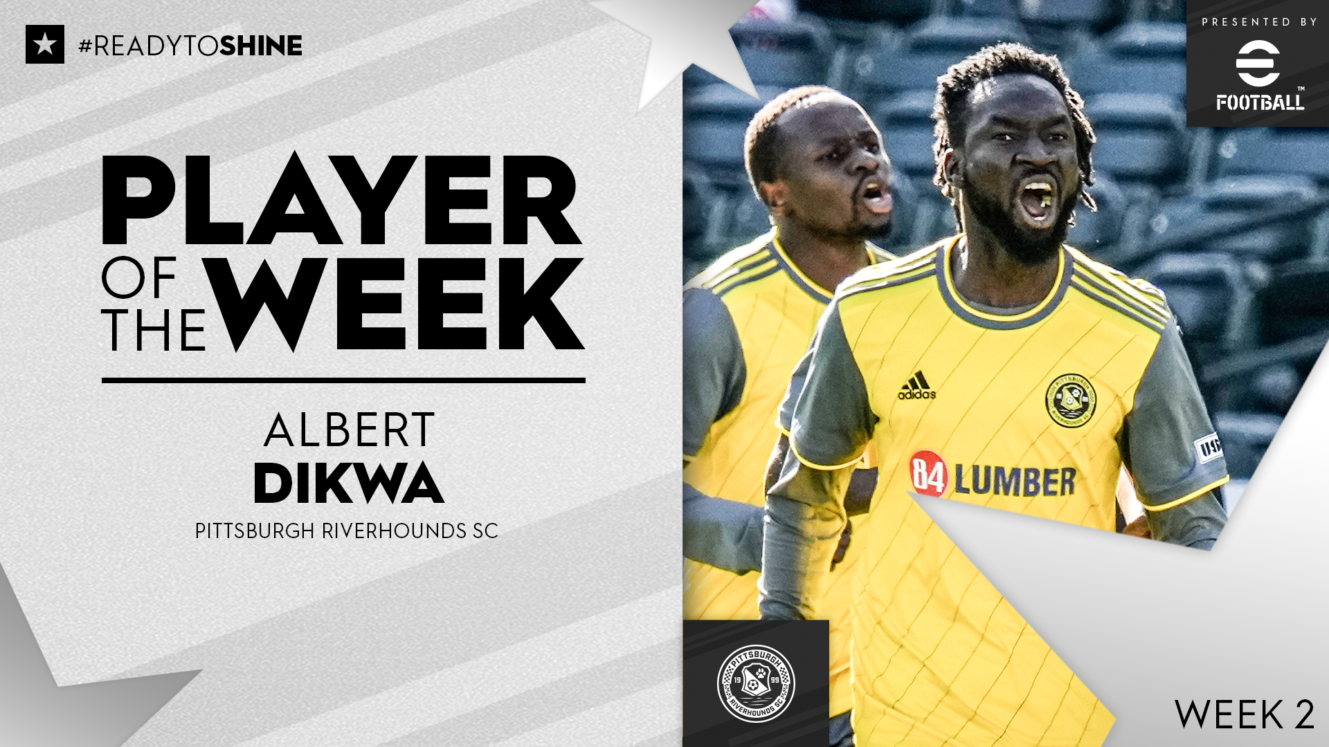 Dikwa named USL Championship Player of the Week featured image
