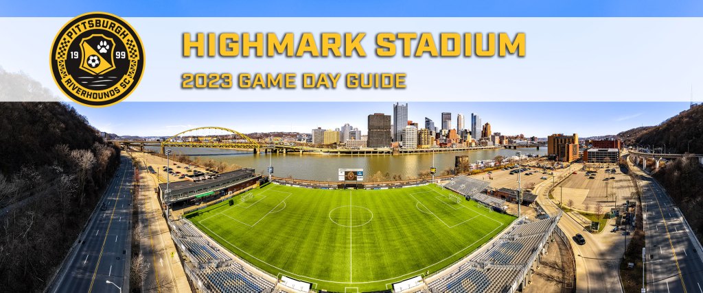 2023 Game Day Guide for PIttsburgh Riverhounds SC at Highmark Stadium