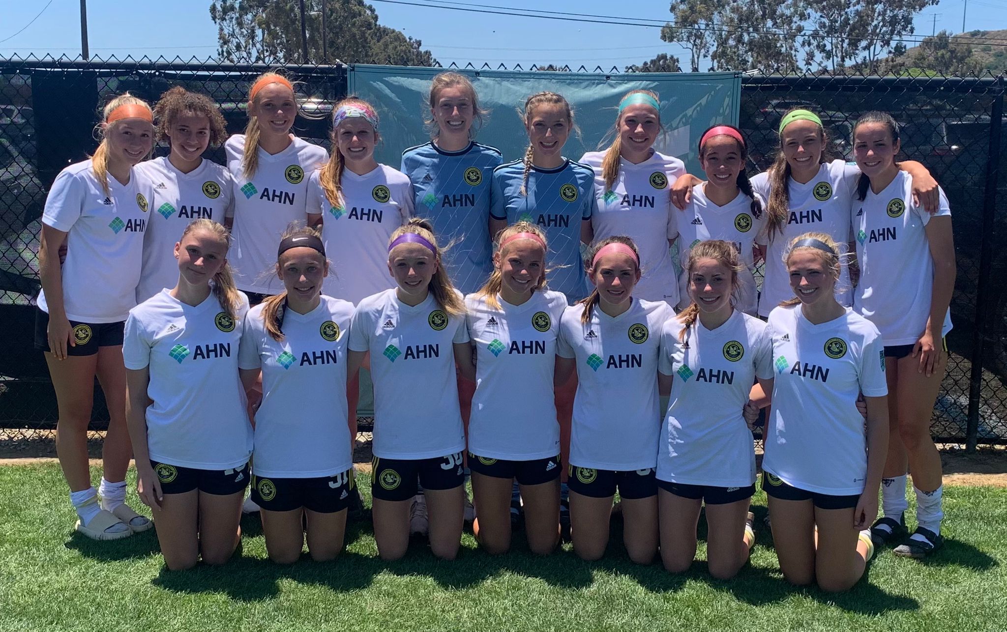 The Riverhounds Development Academy's 2007 Girls at the 2023 ECNL North American Cup in Del Mar, Calif.