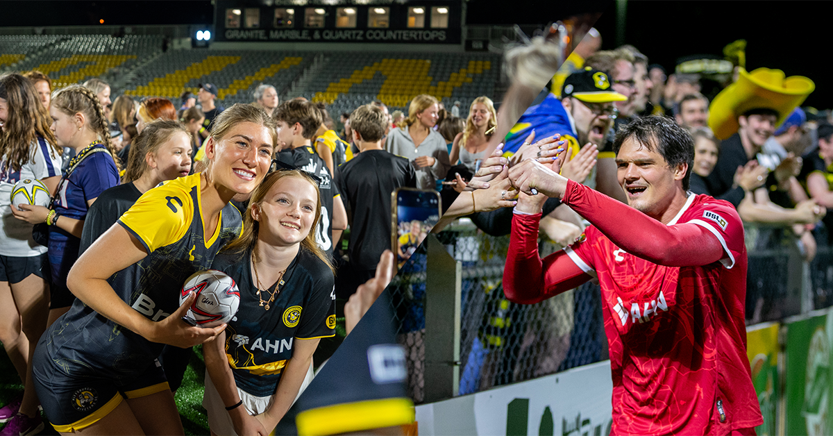 Riveters & Riverhounds Play for Change