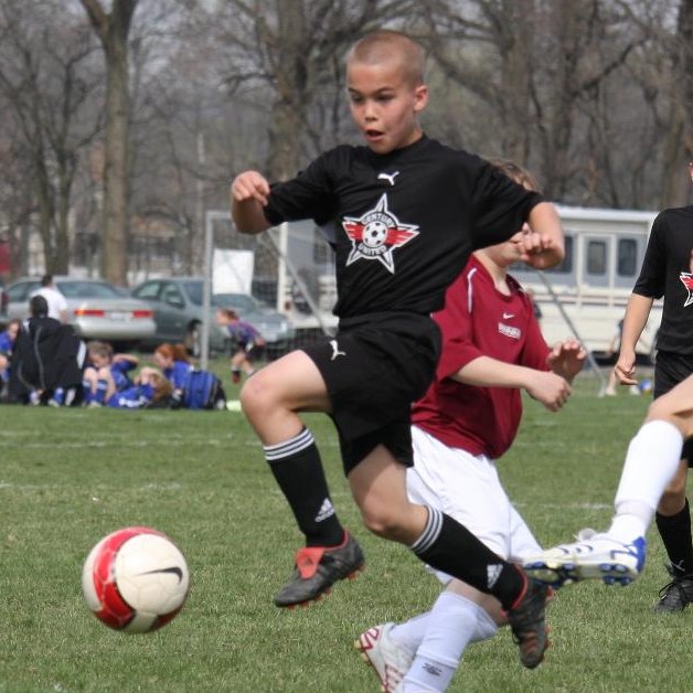 Robbie Mertz as a youth player for Century United in Pittsburgh's South Hills. (Photo submitted by Rob Mertz Sr.)