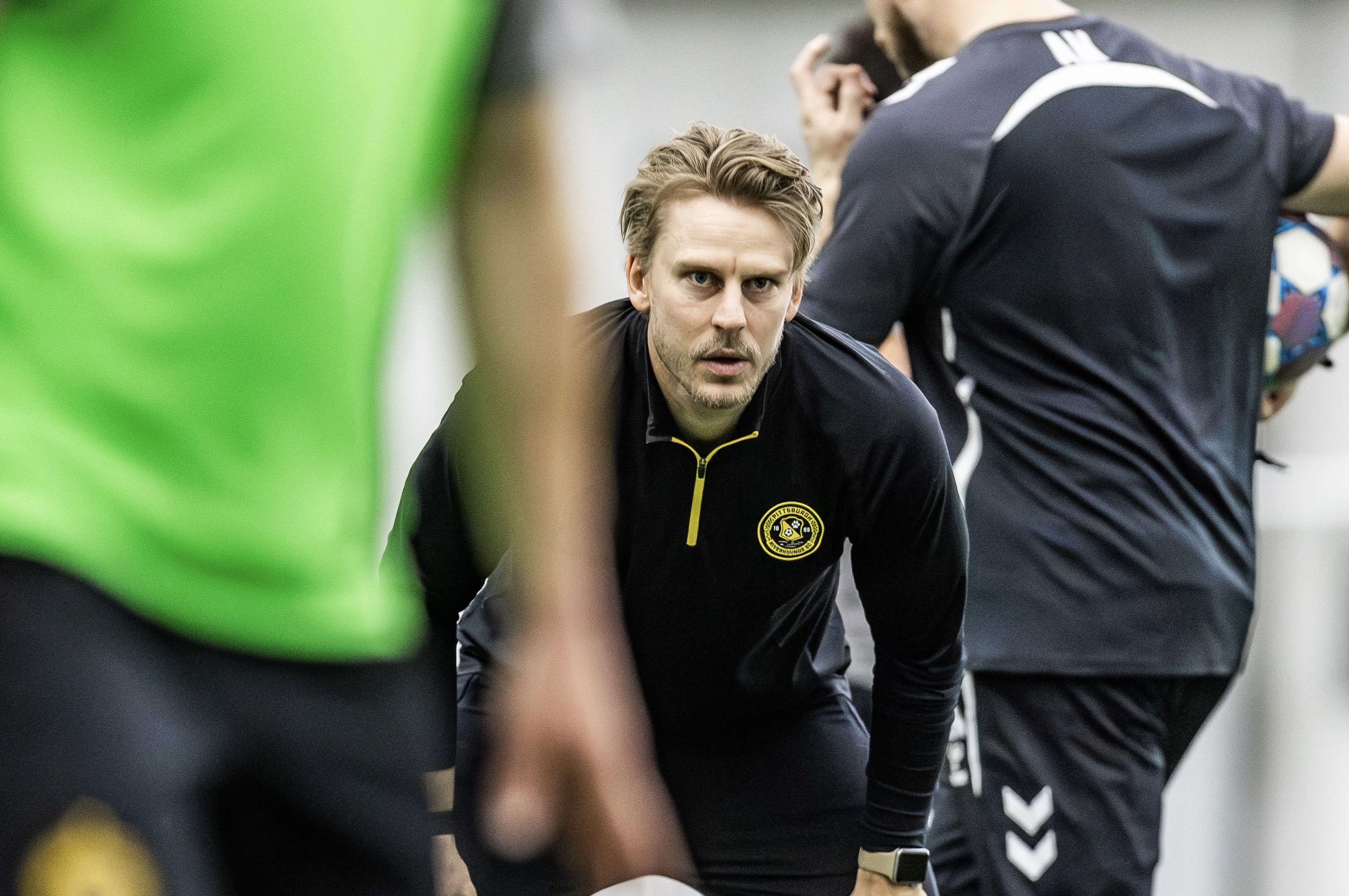 Assistant coach Josh Kremers watches during the Pittsburgh Riverhounds' practice on Jan. 27, 2026 at the AHN Montour Sports Complex in Coraopolis, Pa. (Photo: Mallory Neil/Riverhounds SC)