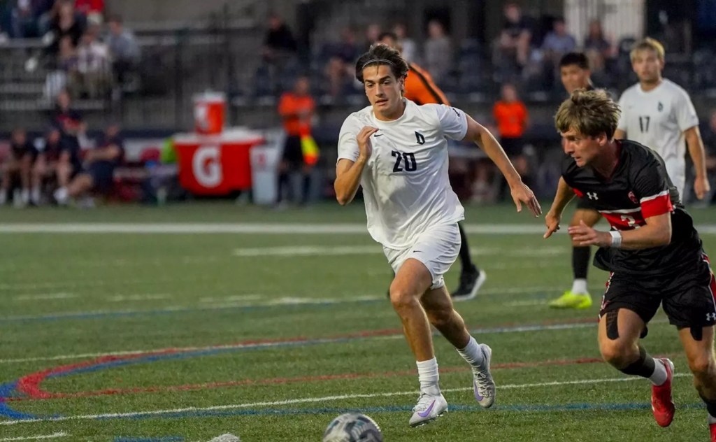 Duquesne University junior midfielder Miles Imparato is one of the latest wave of players announced to be part of the first season for Riverhounds 2. (Photo: Duquesne Athletics)