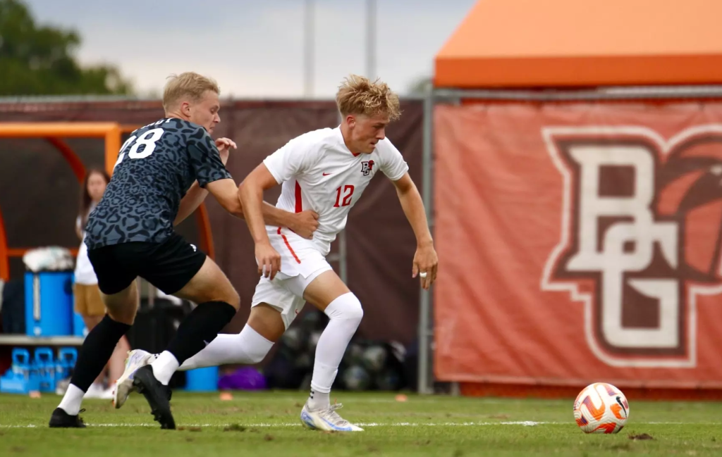 Bennett Painter, an All-MVC Second Team selection at Bowling Green, is one of three new players committed to join Riverhounds 2 for the team's first USL League Two season. (Photo: Drake Harlett/Bowling Green Athletics)